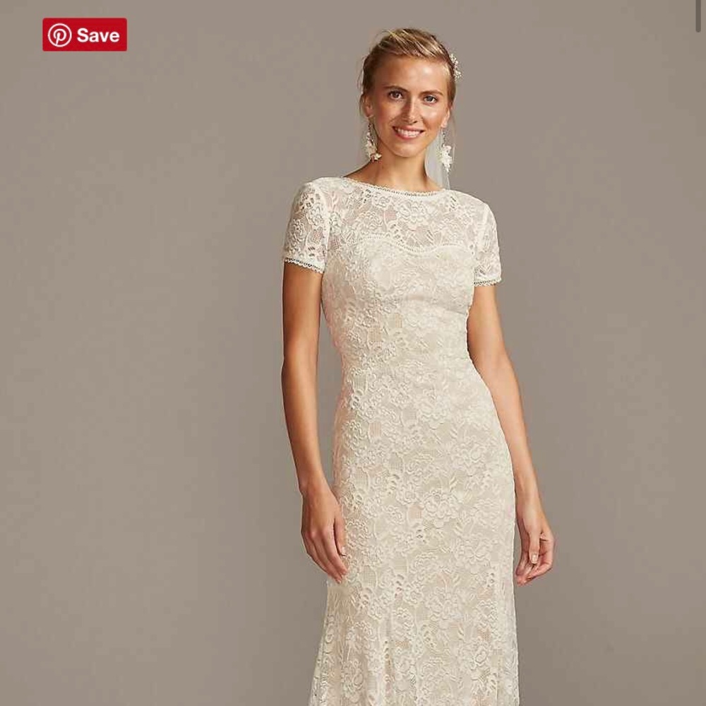 NEW IN BOX & BAG WITH TAGS  David’s Bridal Melissa Sweet wedding dress